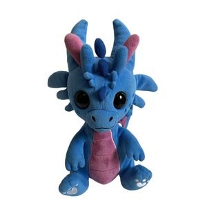 Dragons and Beasties D&B Blaze Blue Pink Plush Stuffed Animal Toy Kids Plushies